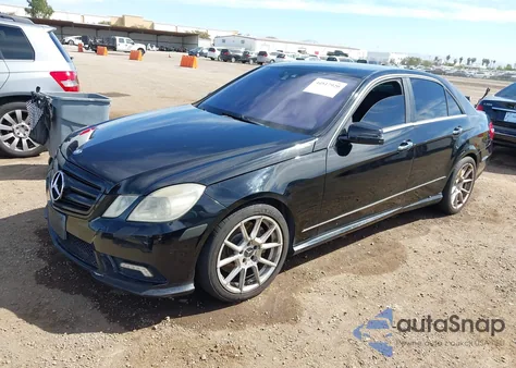 2010 Mercedes-Benz E 550 from USA, damaged, VIN WDDHF7CBXAA055547